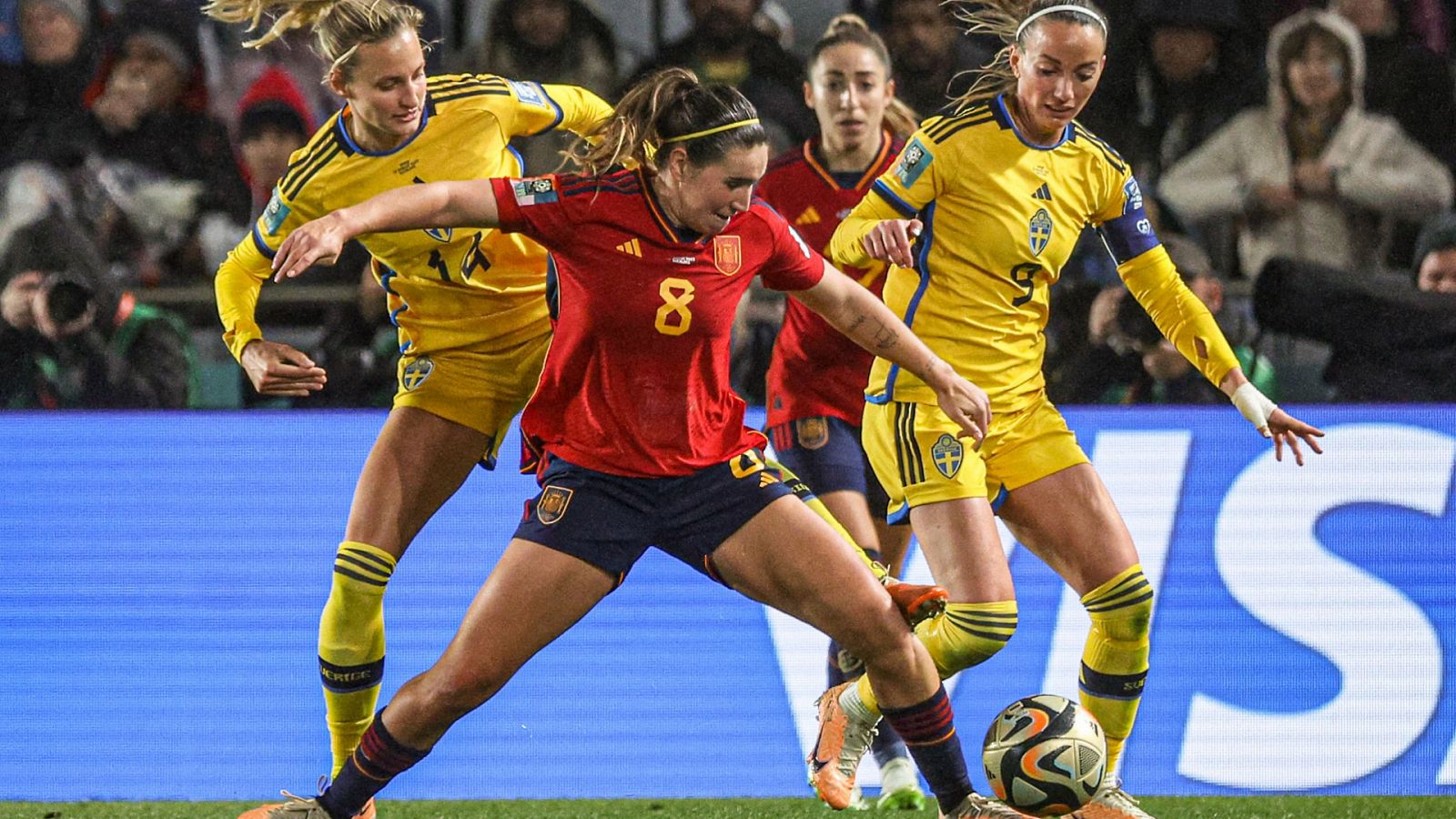Fútbol - Copa Mundial femenina de la FIFA 2023. 1ª semifinal: España - Suecia