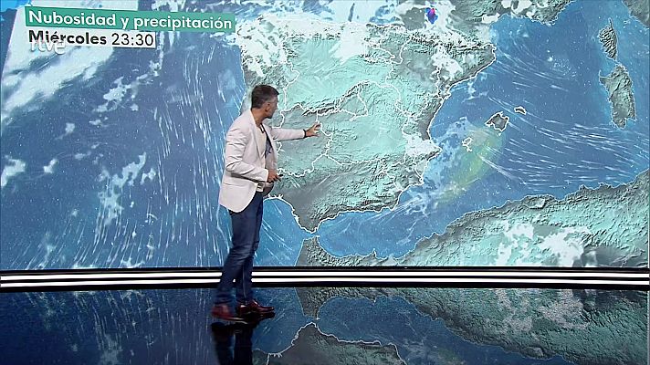 El tiempo - Temperaturas significativamente altas en zonas de los archipiélagos, Andalucía y del centro y nordeste peninsular. Intervalos de viento fuerte en Canarias
