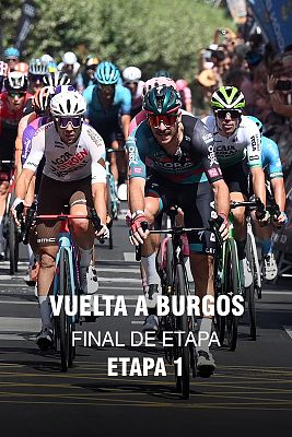 Vuelta a Burgos 2023: final de la etapa 1