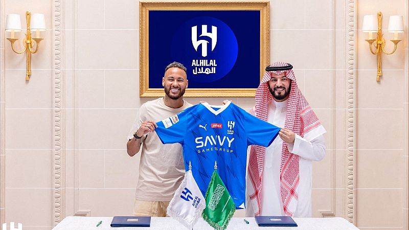 Neymar firma por dos temporadas con el Al-Hilal saudí