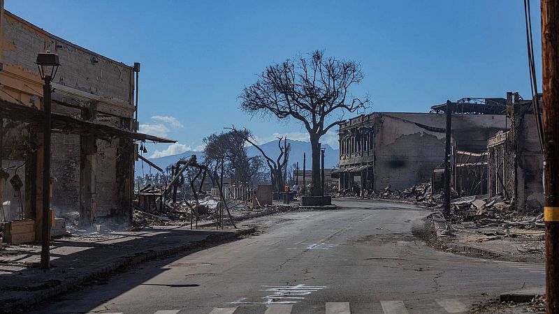 Centenares de personas siguen desaparecidas tras los incendios de Hawái que dejan ya 106 muertos - Ver ahora