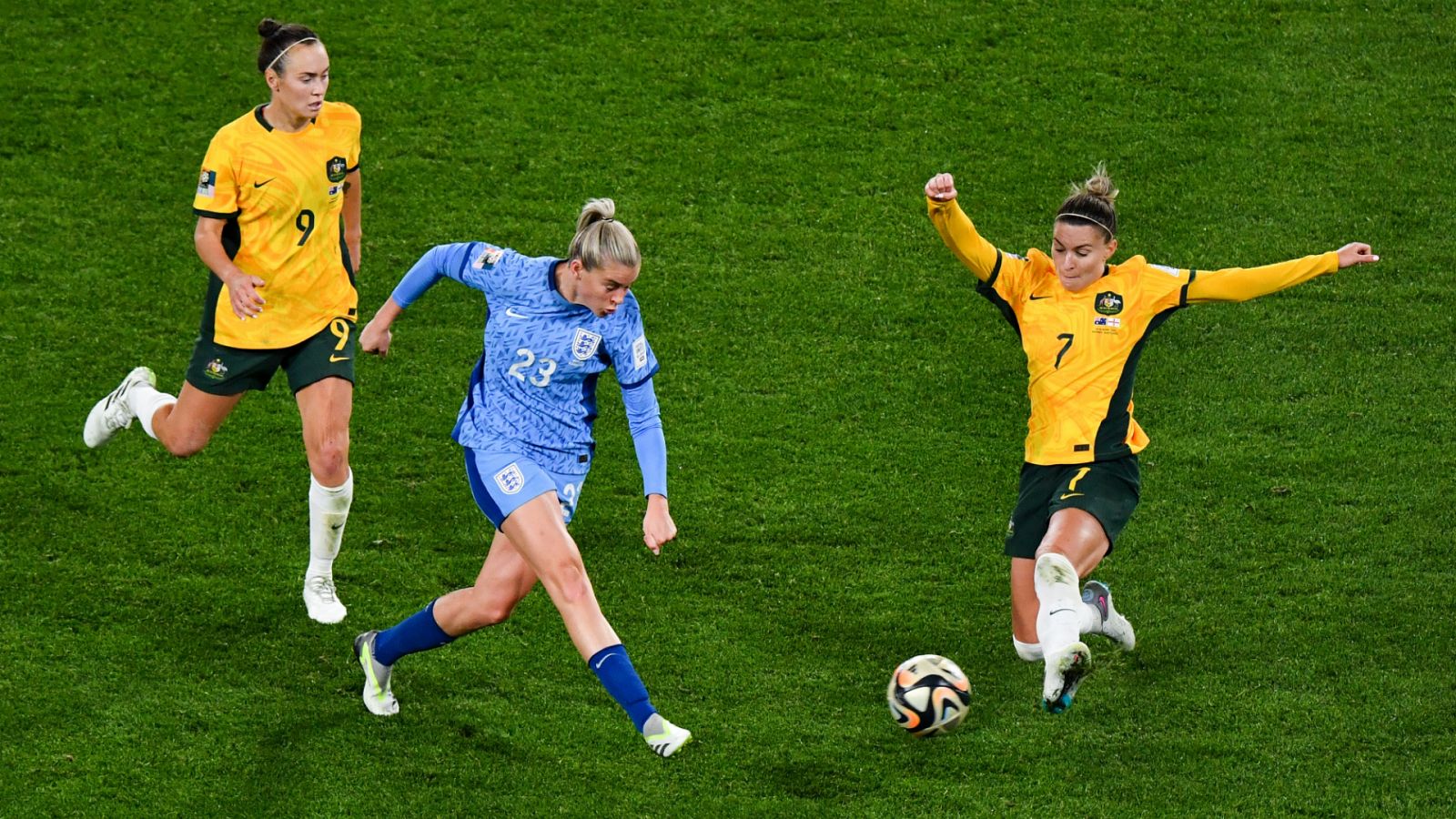 Fútbol - Copa Mundial femenina de la FIFA 2023. 2ª semifinal: Australia - Inglaterra