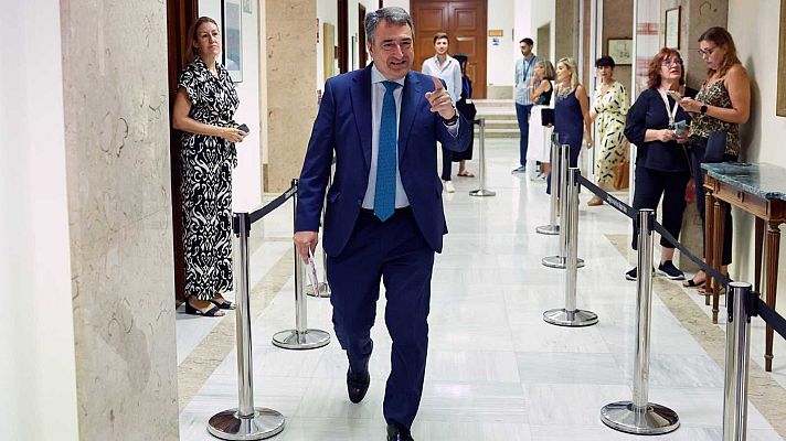 Telediario 2 - Los partidos nacionalistas critican la propuesta de Sánchez de impulsar las lenguas cooficiales en la UE