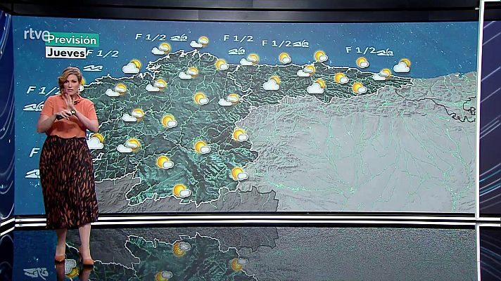 Tormentas localmente fuertes en el interior nordeste