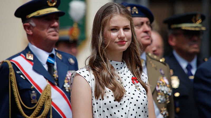 La princesa Leonor comienza la formación militar con su ingreso en la Academia Militar de Zaragoza