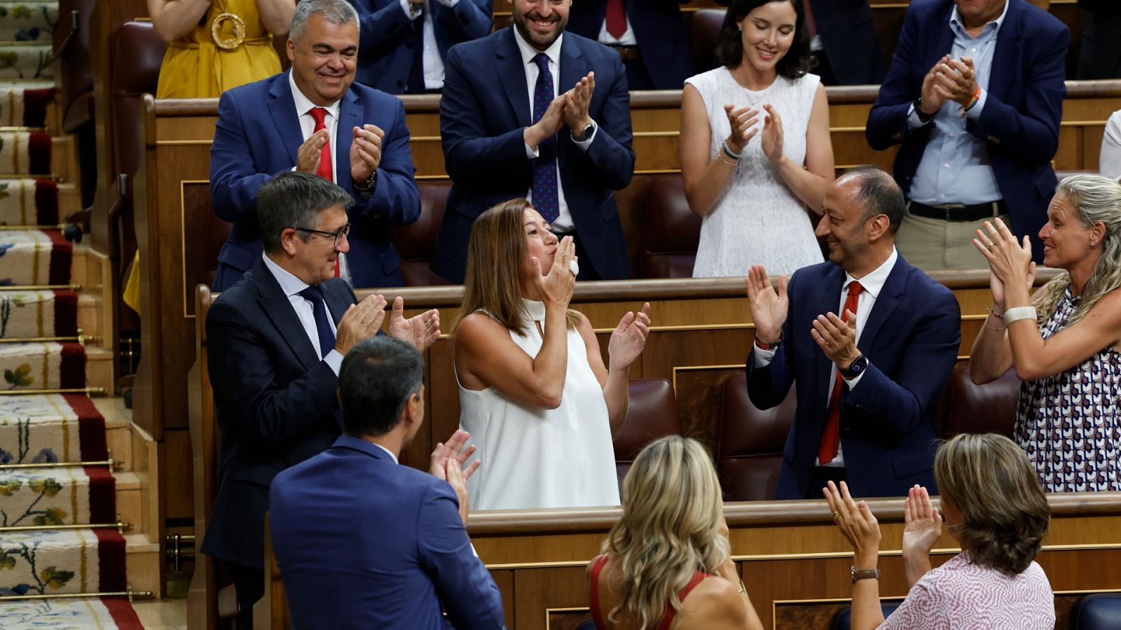 Armengol, elegida presidenta del Congreso con mayoría absoluta