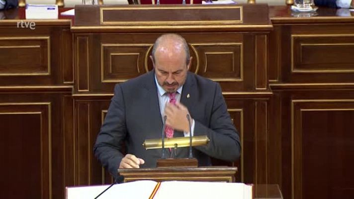 Rollán apela a convertir "la legislatura de la incertidumbre en la del diálogo" en su primer discurso como presidente del Senado