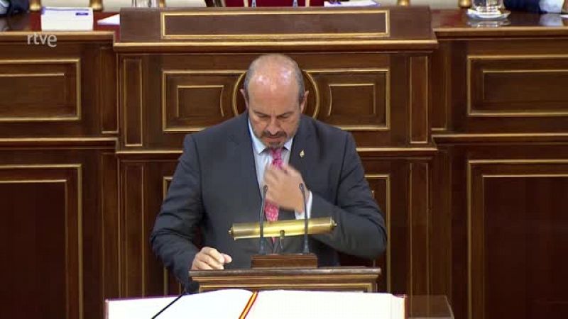 Rollán apela a convertir "la legislatura de la incertidumbre en la del diálogo" en su primer discurso como presidente del Senado