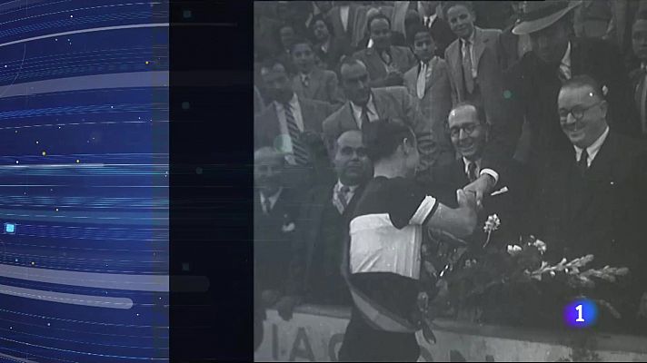 Telediario 1 - Muere Guillermo Timoner, primer campeón español de ciclismo en pista