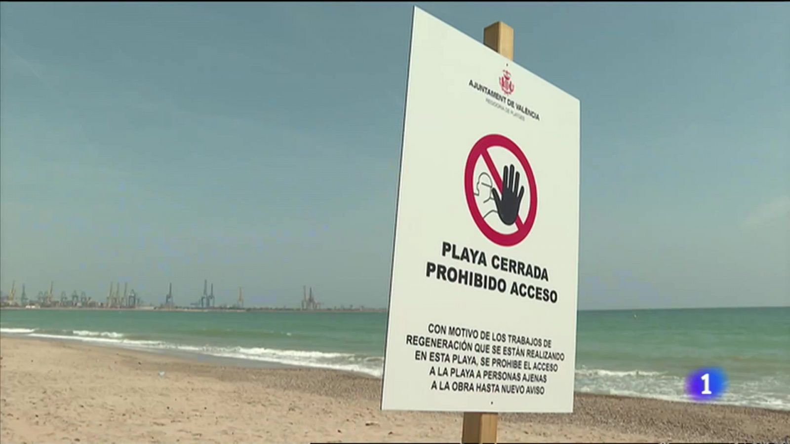 Comença la regeneració de les platges de València afectades per la regressió del litoral