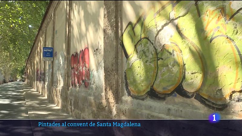 Pintades al convent de Santa Magdalena- 17/08/23 - Veure ara