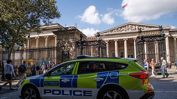 Telediario 2 - Investigan la desaparición de varios objetos en el Museo Británico