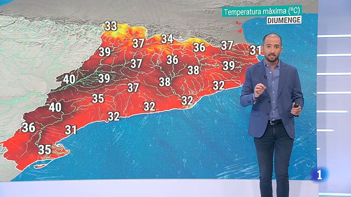 El temps - Calor extrema i persistent de dia i de nit