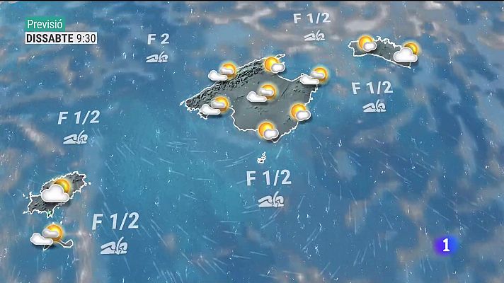 El temps a les Illes Balears - 18/08/23
