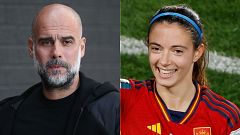 Guardiola: "Aitana Bonmatí es como la Iniesta del fútbol femenino. Estoy enamorado de cómo juega"