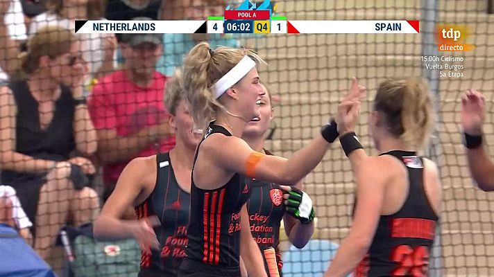 España comienza con derrota el Europeo de hockey hierba femenino ante la todopoderosa Países Bajos