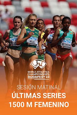 Atletismo - Cto. del Mundo al aire libre. Dos últimas series 1500m fem.