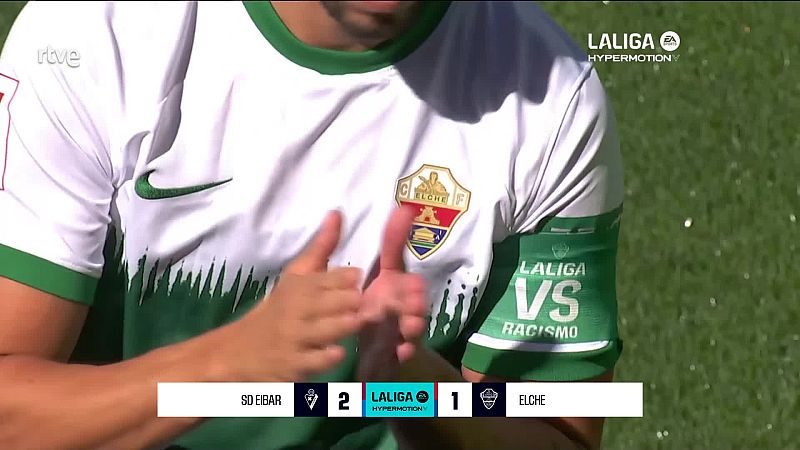 Eibar - Elche: resumen del partido de la 2� jornada de Liga | Segunda