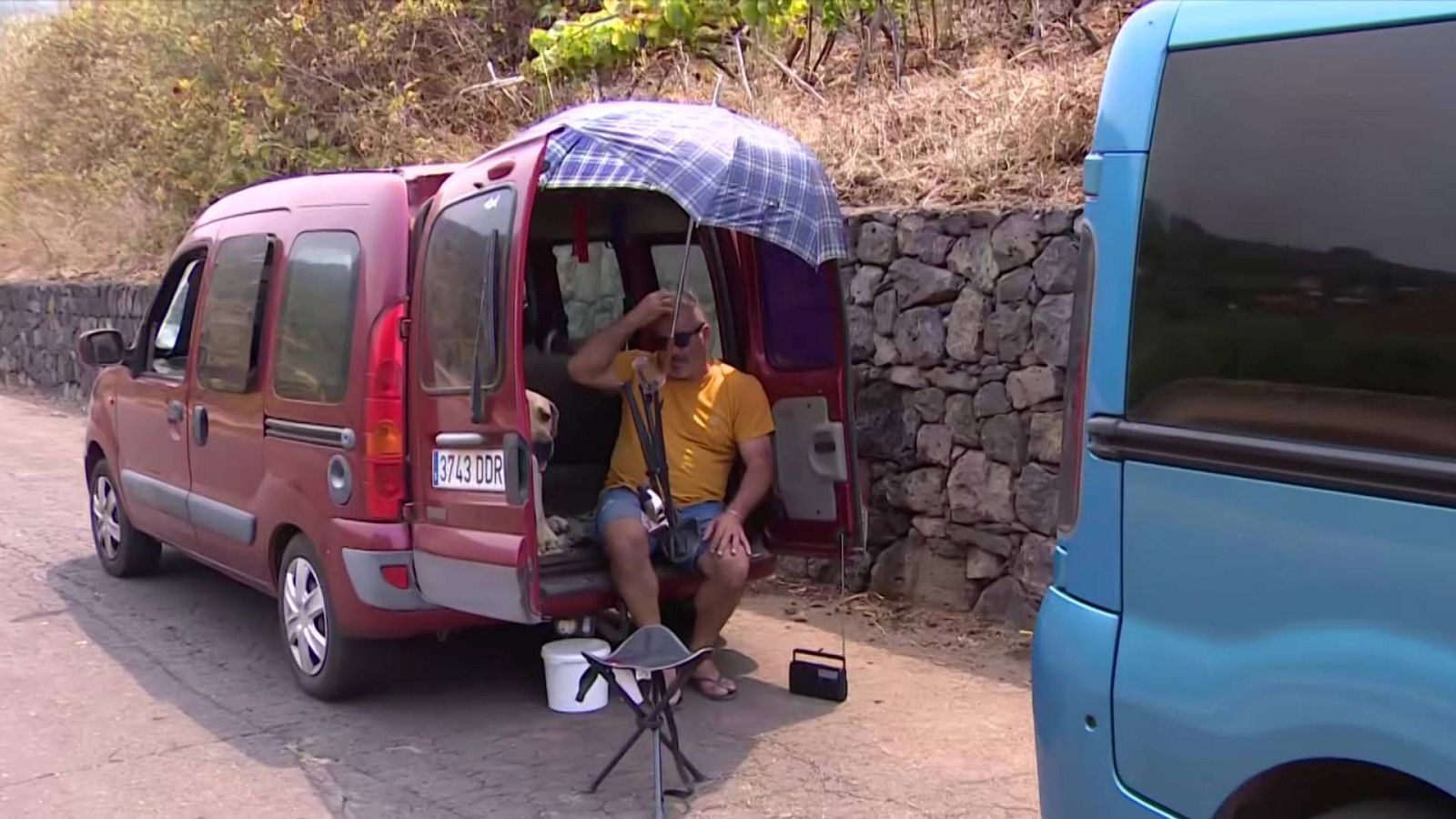 Aumentan los evacuados por el incendio de Tenerife