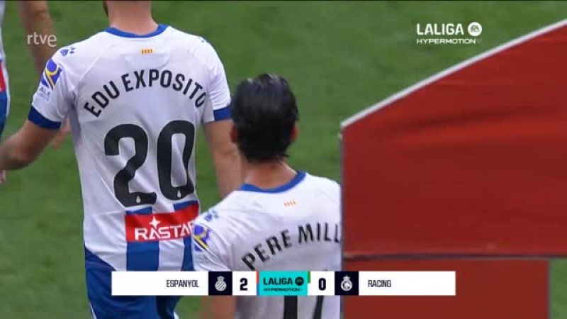 Espanyol - Racing: resumen del partido de la 2� jornada de Liga | Segunda
