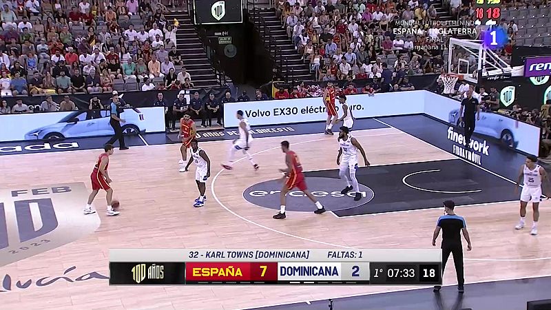 Baloncesto | Resumen en vídeo del partido de la gira de preparación: España - R. Dominicana