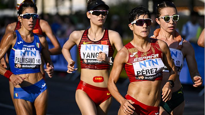 Cto. Mundo al aire libre. Sesión matinal y 20Km marcha fem.