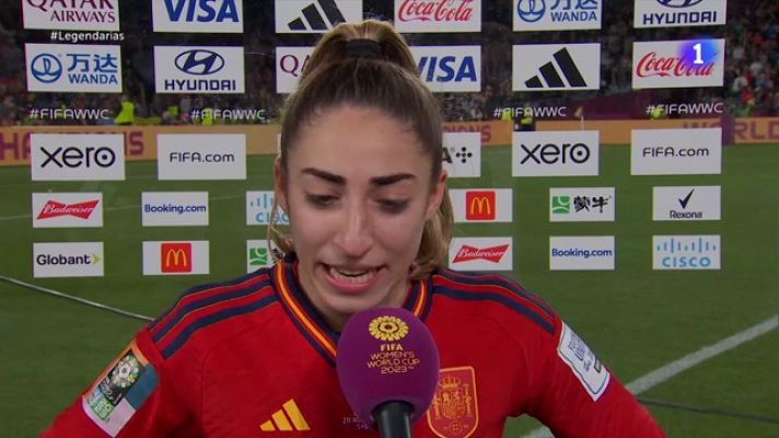  - Olga Carmona: "Teníamos las vibras de que lo íbamos a conseguir"