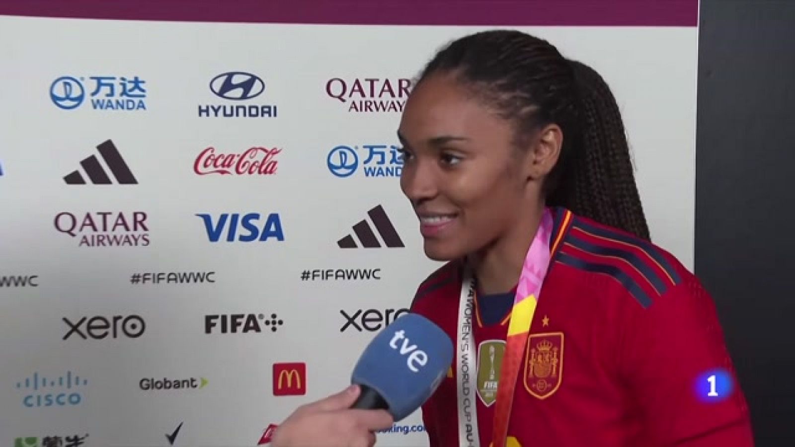 Mundial de fútbol femenino 2023 | Salma Paralluelo: ''Es un sueño de todo un país, estamos súper felices''