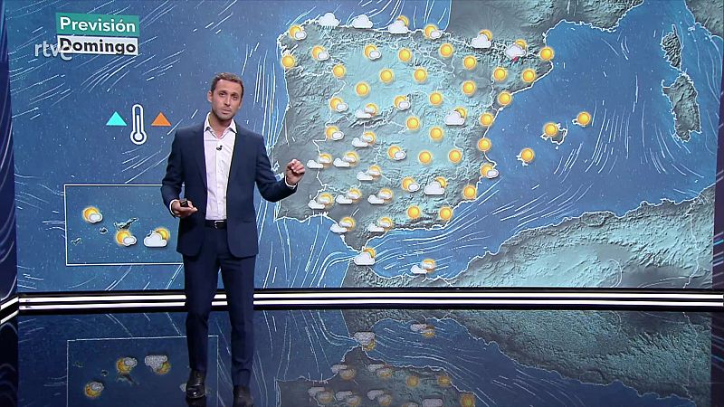 Temperaturas significativamente altas en buena parte del interior peninsular y en Canarias - ver ahora