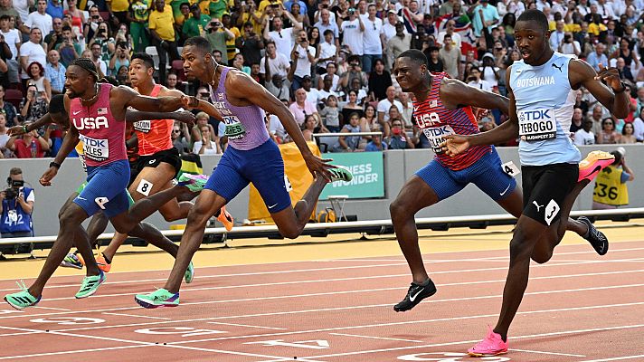 Campeonato del Mundo al aire libre. Sesión vespertina