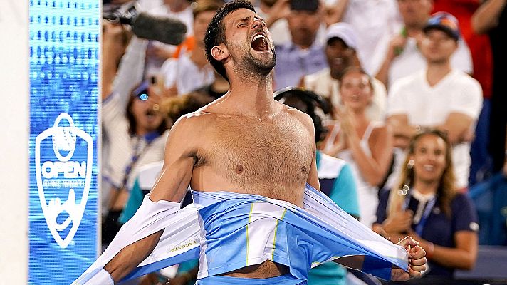 Djokovic tumba a Alcaraz en una final de ensueño en Cincinnati