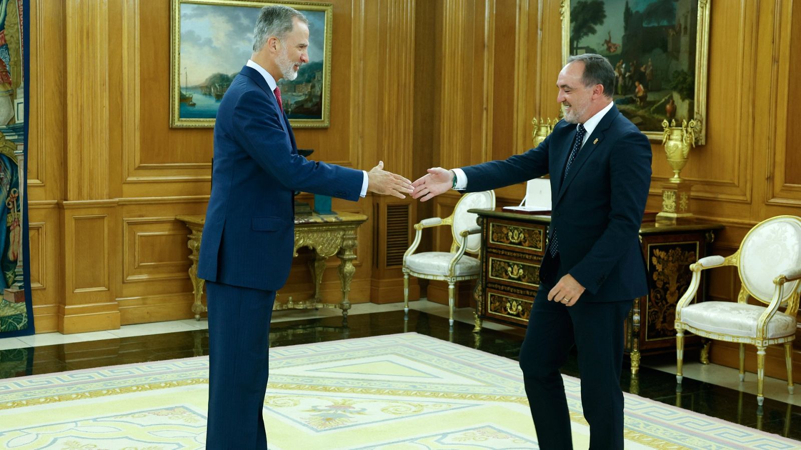 UPN transmite al rey que votará a Feijóo y cree que sería "un sueño bonito" que pactaran PP y PSOE - Informativo 24h | Ver