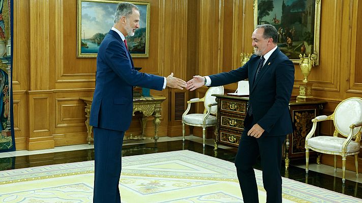 Informativo 24h - UPN transmite al rey que votará a Feijóo