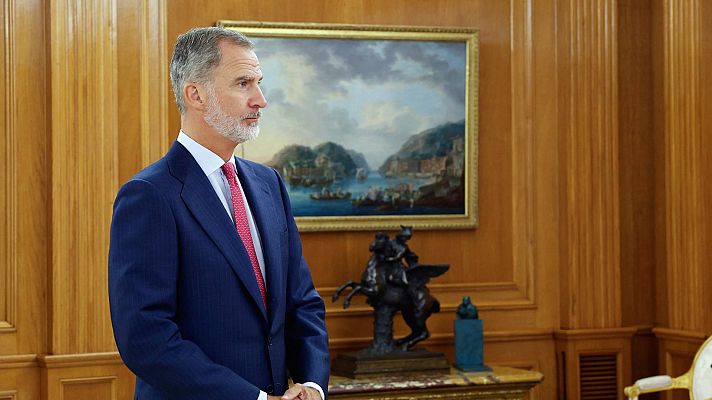 Felipe VI inicia la ronda de consultas con dos aspirantes a la investidura