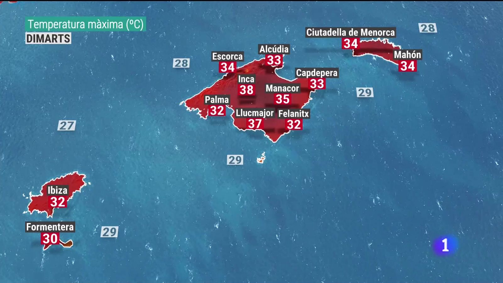 El temps a les Illes Balears - 21/08/23 - Veure ara