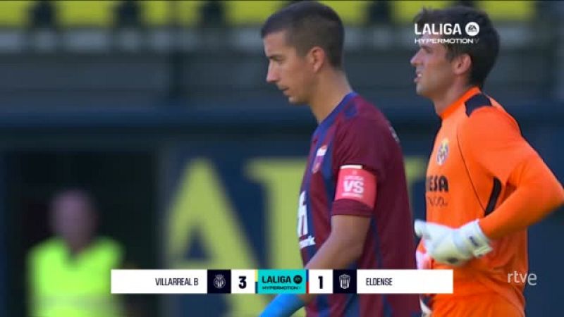 Villarreal B - Eldense: resumen partido 2� jornada de Segunda -- ver ahora