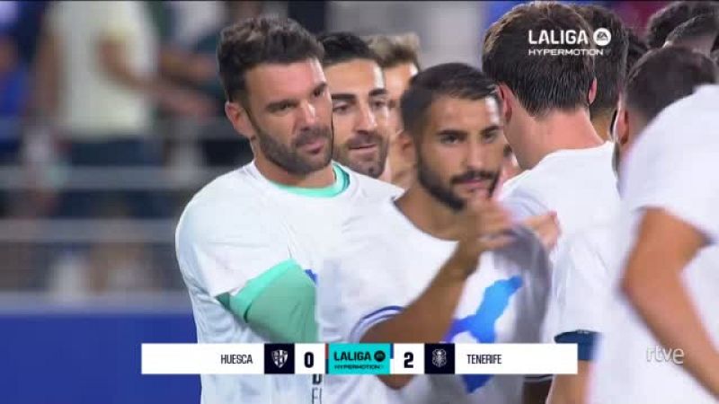 Huesca - Tenerife: resumen del partido de la 2� jornada de Segunda -- ver ahora