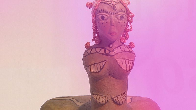 'La voz de la diosa': esculturas sobre la deidad femenina