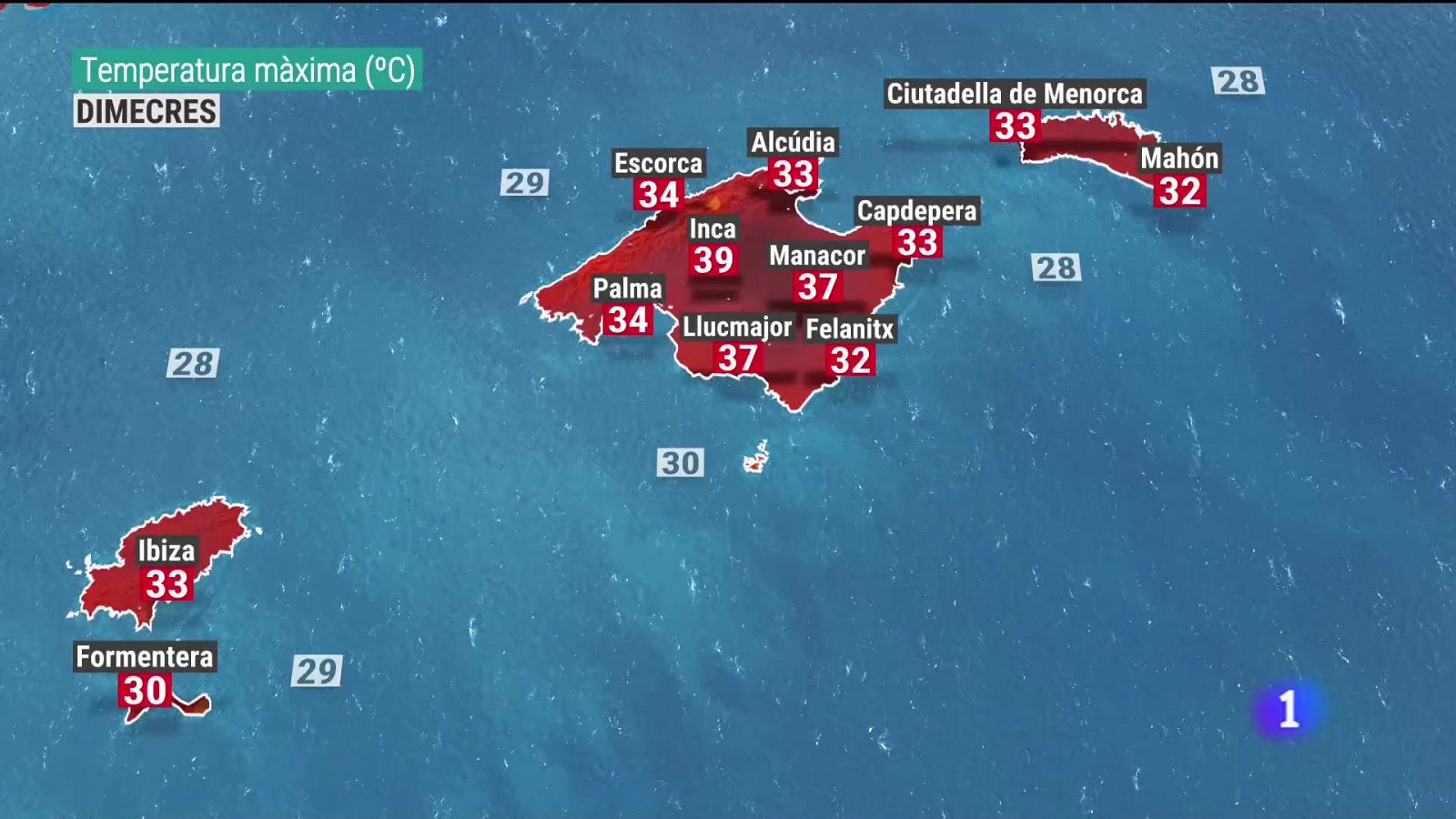 El temps a les Illes Balears - 22/08/23 - Veure ara