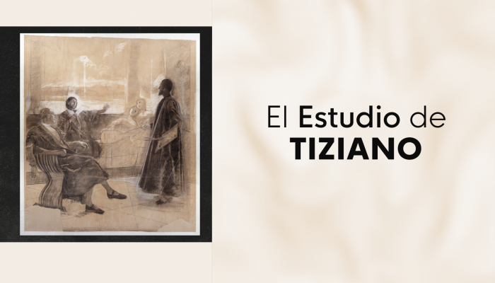 José Villegas "En el estudio de Tiziano"