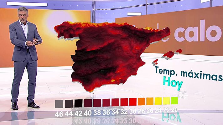 Temperaturas significativamente altas en buena parte del país