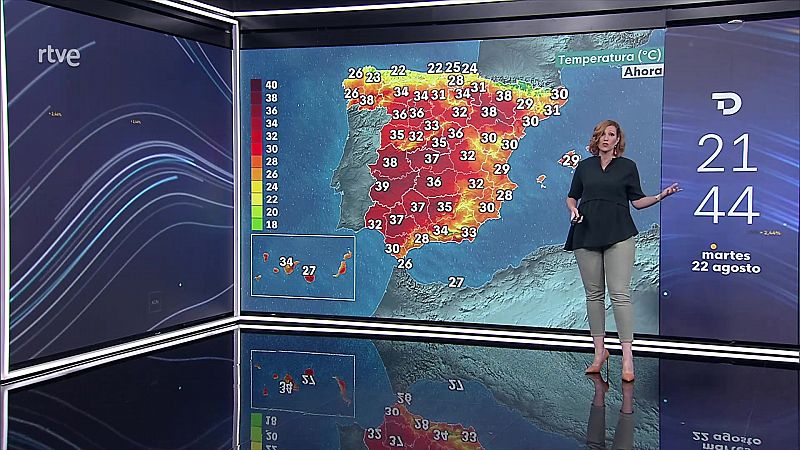 Intervalos de viento fuerte en el Estrecho - ver ahora