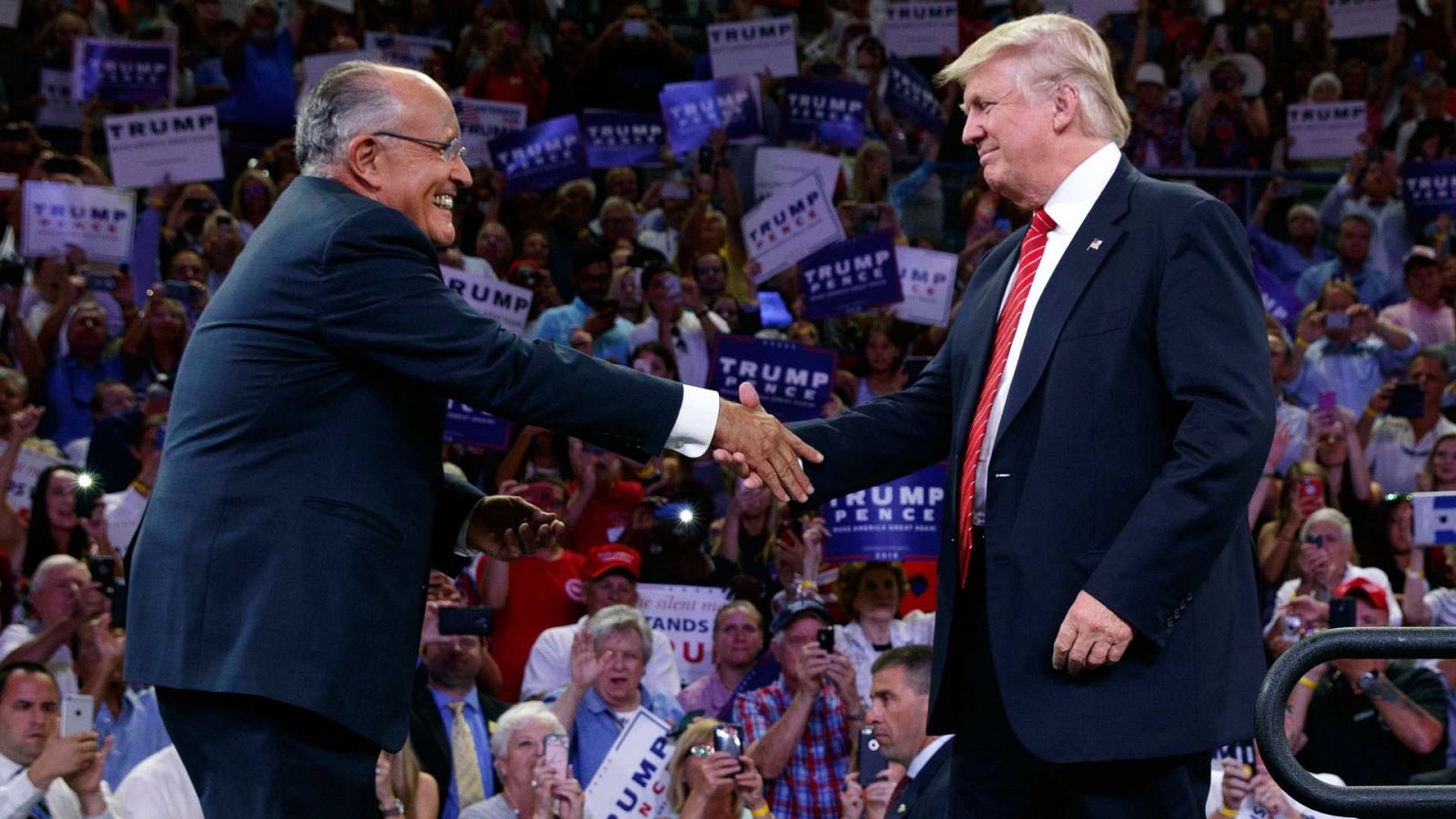 Rudy Giuliani, el gran aliado de Donald Trump