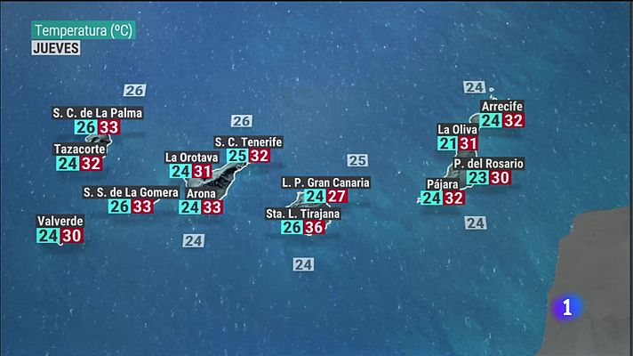 El tiempo en Canarias - 23/08/2023