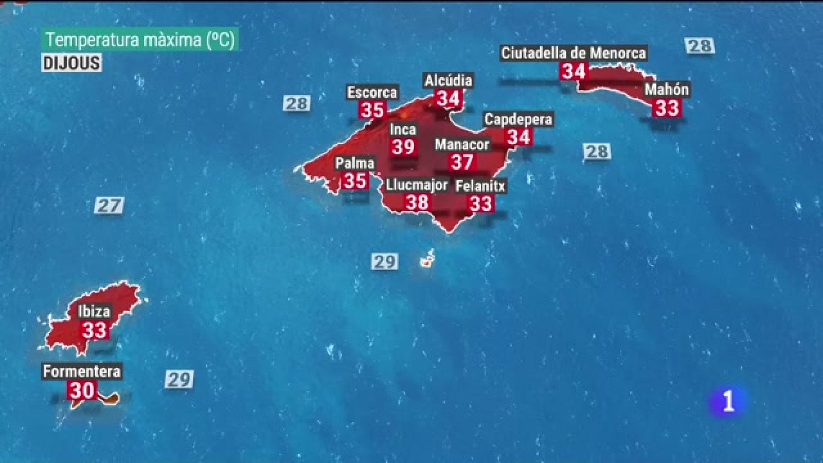 El temps a les Illes Balears - 23/08/23 - Veure ara