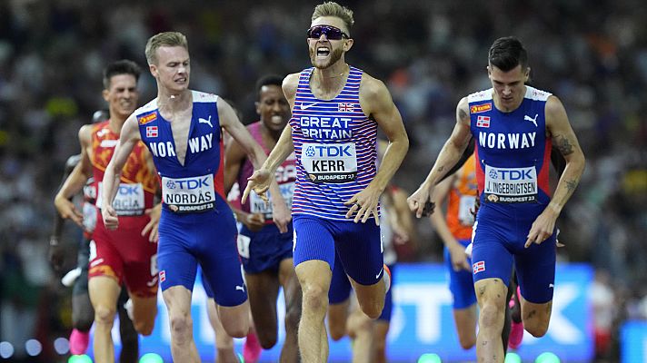 Atletismo - Mundial de atletismo | Kerr bate a Ingebritsen en los 1.500