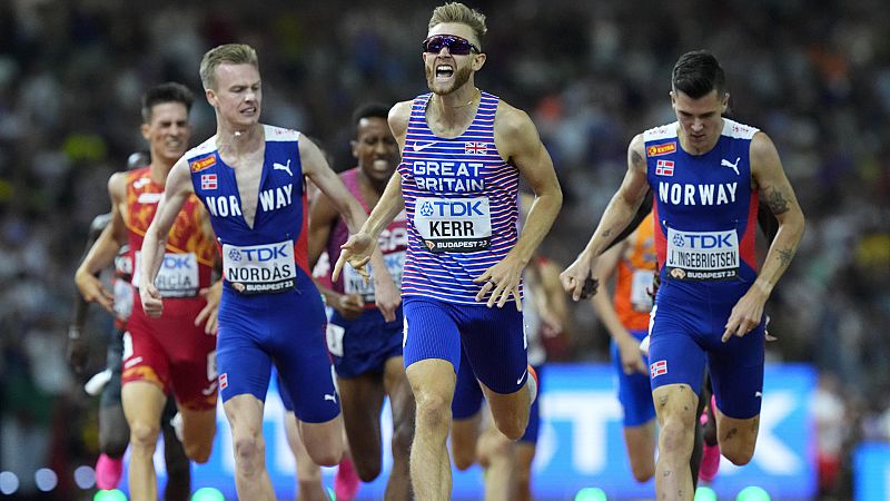 Mundial de atletismo | Kerr bate a Jakob Ingebritsen en la final de 1.500; Mario García, sexto -- Ver ahora