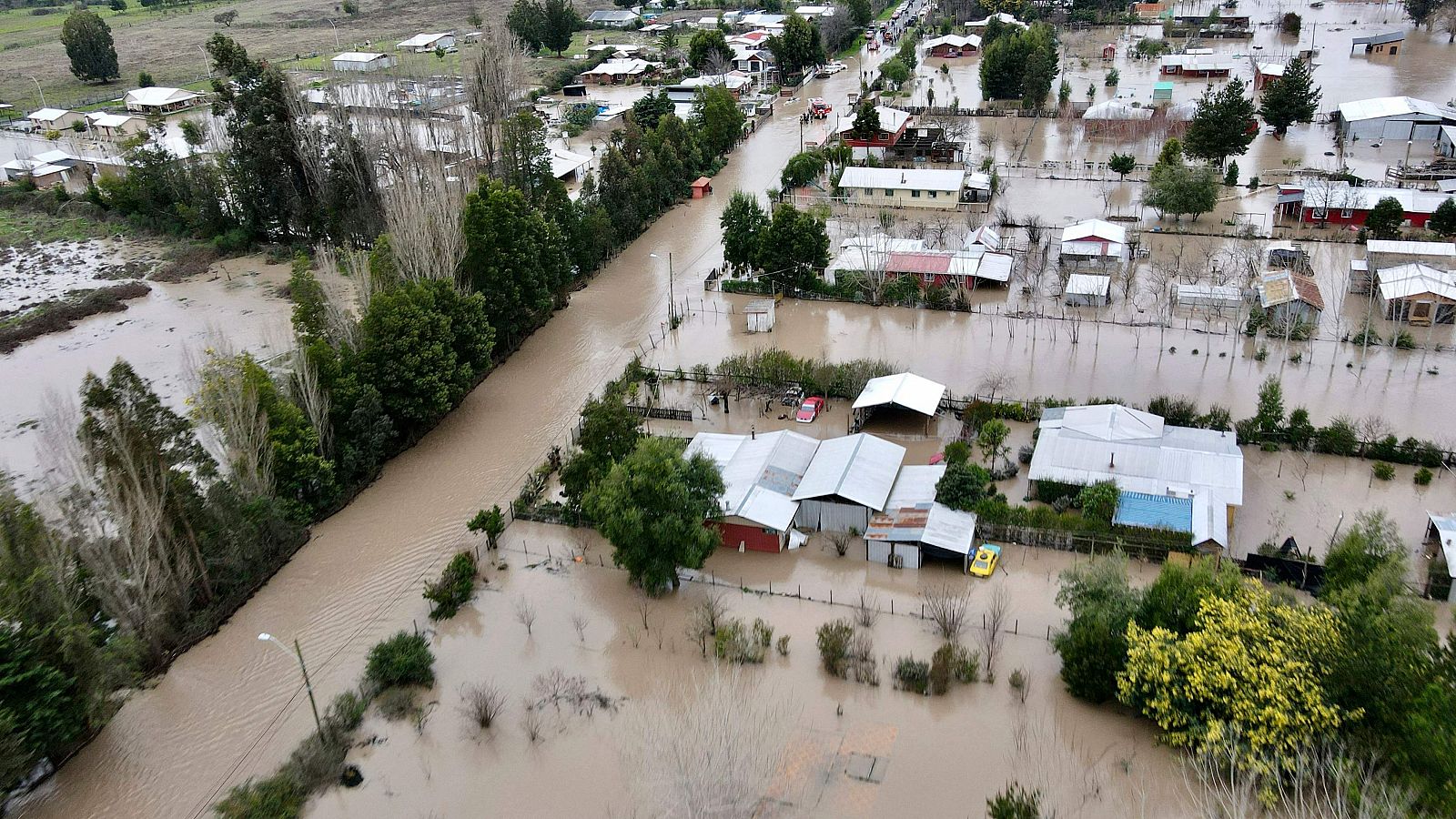 El fenómeno de El Niño arrasa Chile