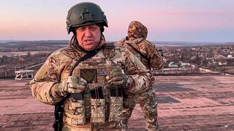 Prigozhin, el 'chef de Putin' que se rebeló contra el Kremlin con sus mercenarios
