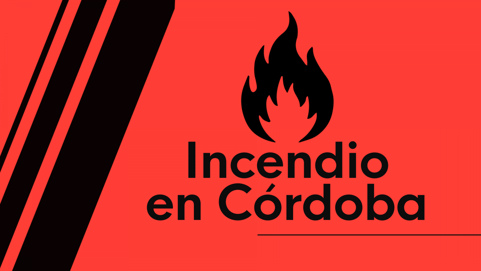Extinguido un incendio en Córdoba